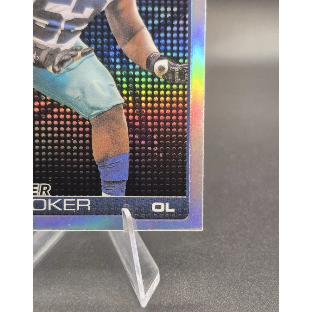 2025 Topps Chrome Tyler Booker 381 Lightboard Refractor RC SP Dallas Cowboys
